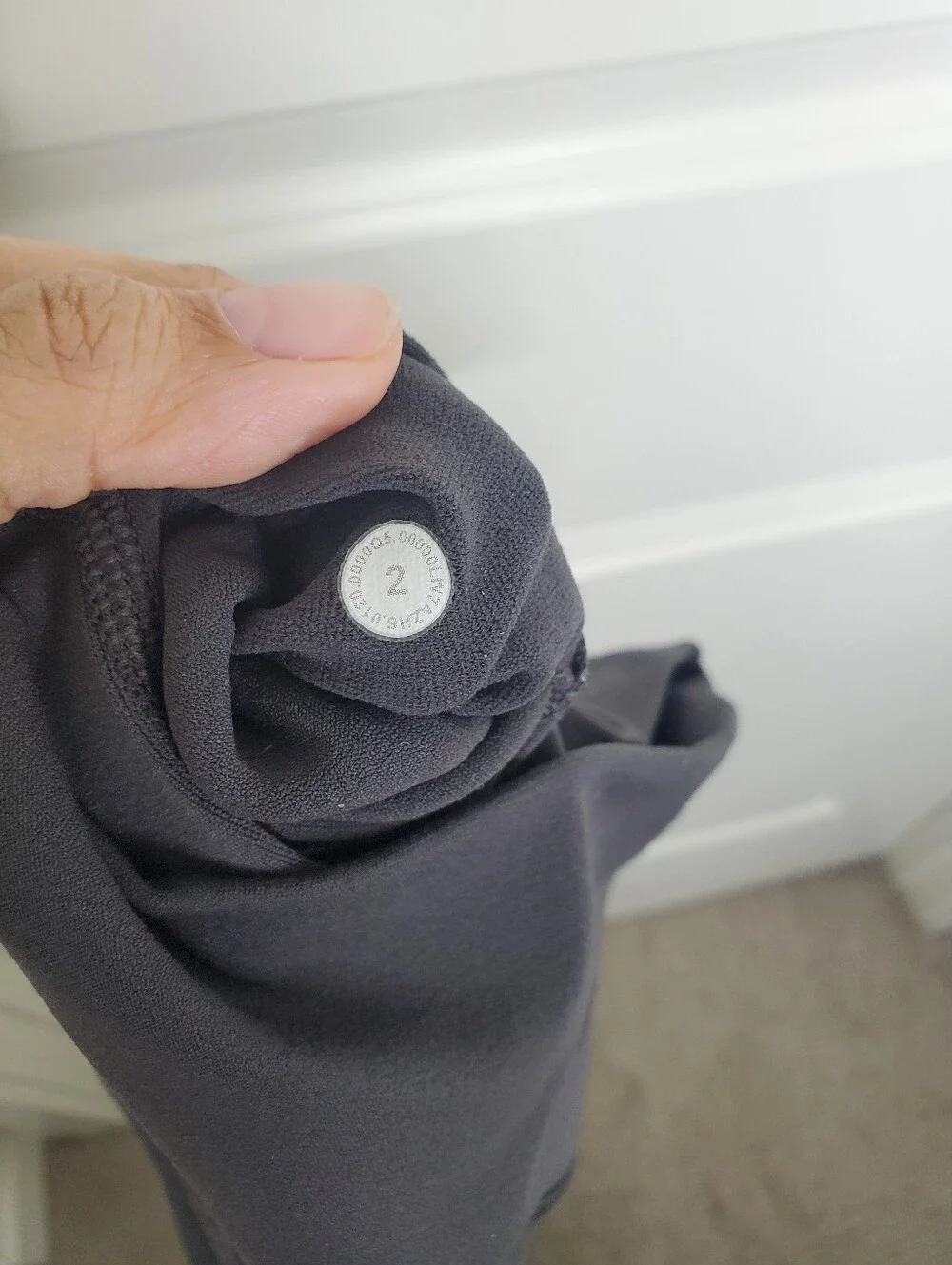 Lululemon Gray High Rise Reveal Shorts Digital Rain